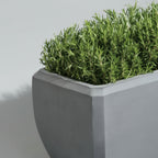 TGC Fibre clay Block Rectangular Planter - THE GARDEN CENTRE