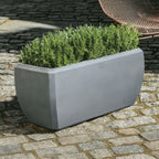 TGC Fibre clay Block Rectangular Planter - THE GARDEN CENTRE