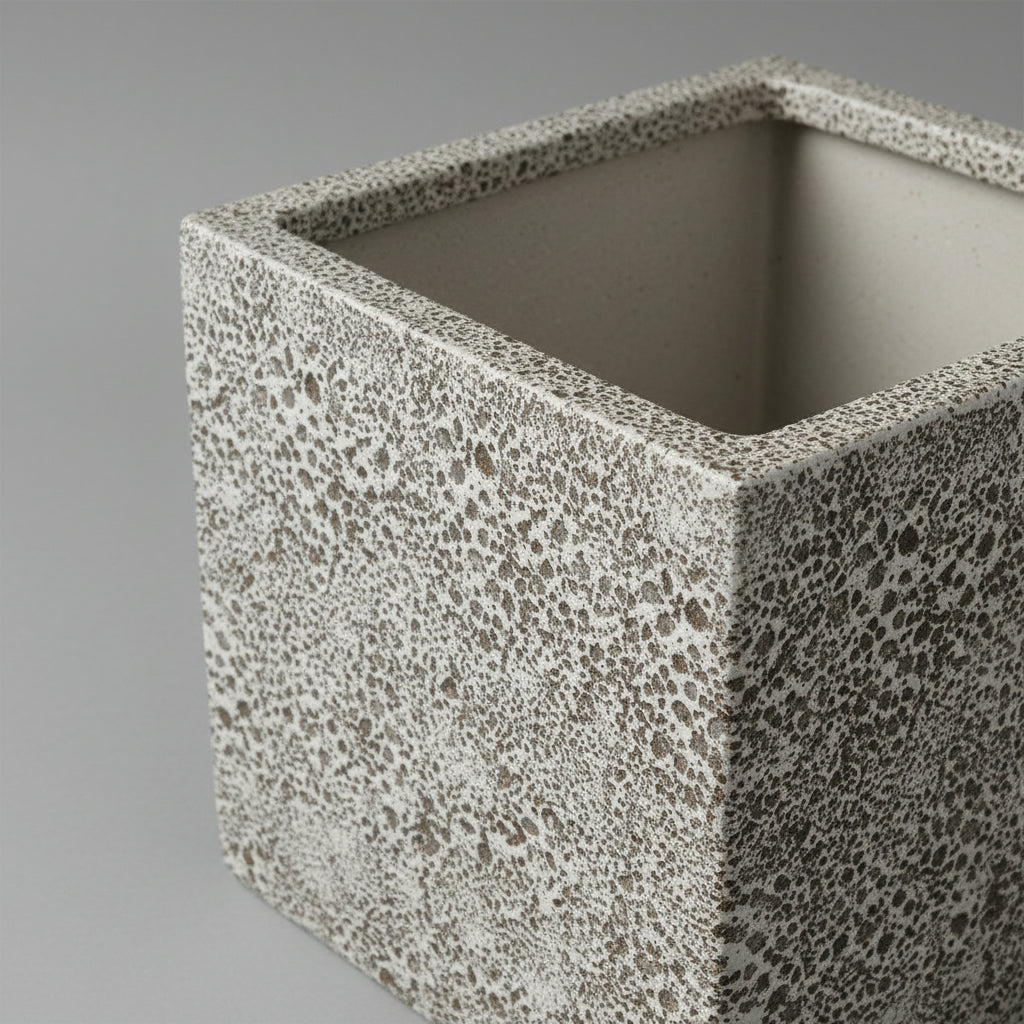 TGC Fibreclay Rustico Square Planter - THE GARDEN CENTRE