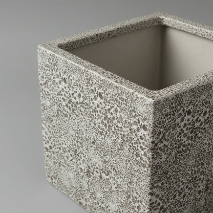 TGC Fibreclay Rustico Square Planter - THE GARDEN CENTRE