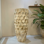MOP Fiberglass  Conica Planters 35cmx 70cm high - THE GARDEN CENTRE