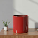 Classic Steel Pot Birght Red - THE GARDEN CENTRE