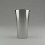 Classic Stainless Steel Pot Conical shape - THE GARDEN CENTRE