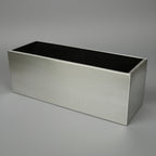 Stainless Steel Pot Rectangular - THE GARDEN CENTRE