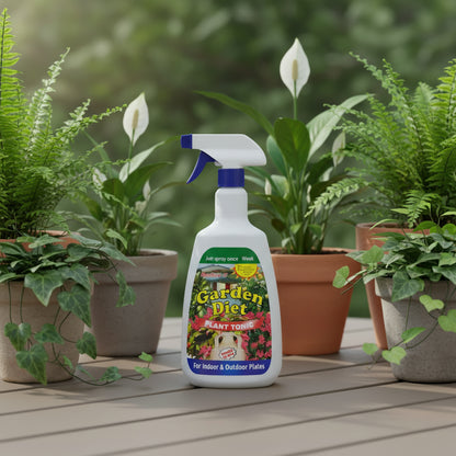 منشط نباتي لنظام غذائي للحديقة