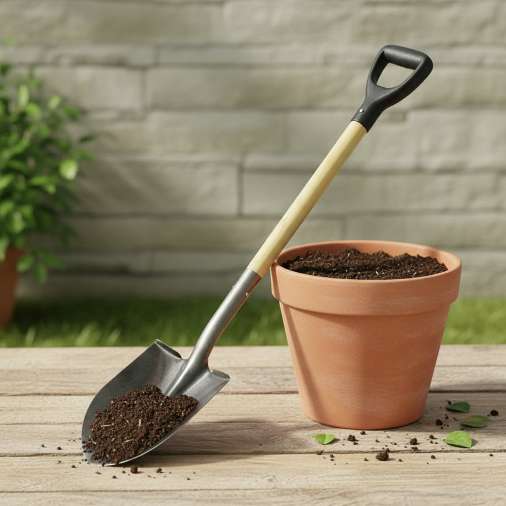 Shovel Short Handle. - THE GARDEN CENTRE