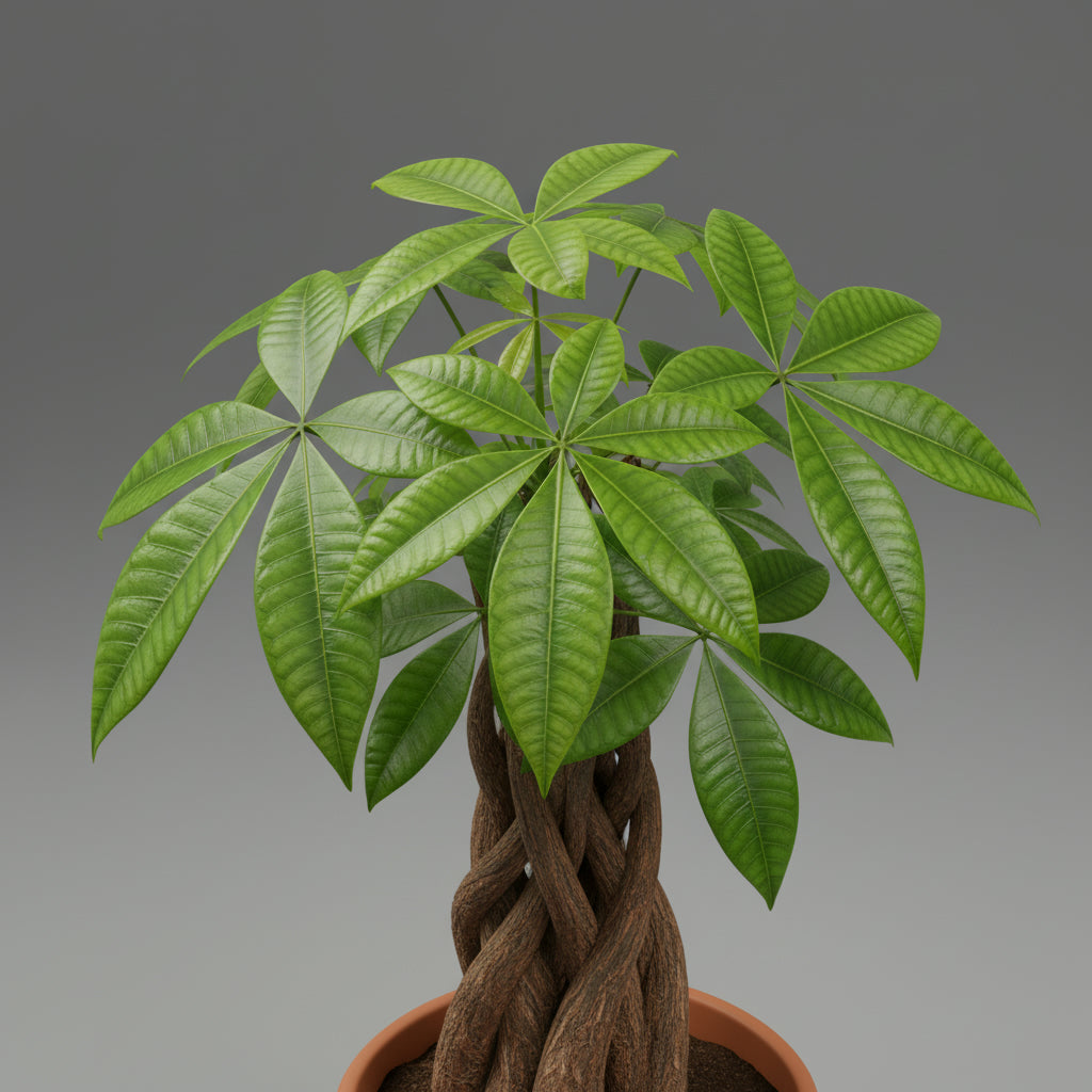 cambodian money tree Pachira aquatica (Money Tree) 150cm – THE GARDEN CENTRE
