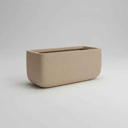 T Block Rectangular Planter