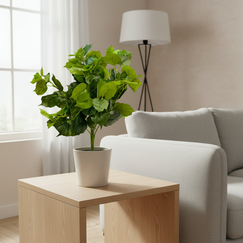 Artificial Cut Leaves Bushes-Mix Variety