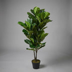 Artificial Ficus Lyrata on stem 120cm - THE GARDEN CENTRE