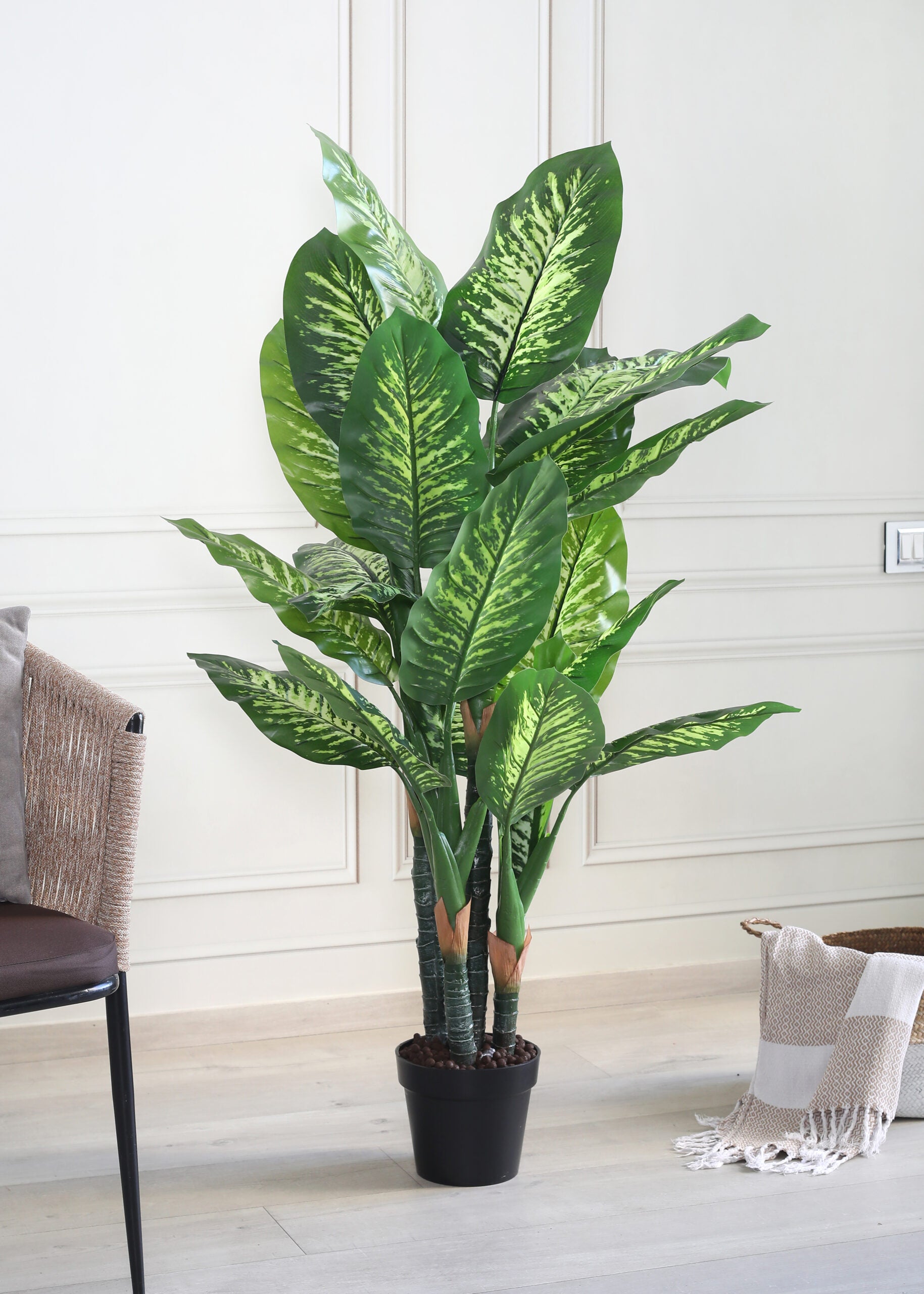 Artificial Dieffenbachia Tropic Snow 120cm - THE GARDEN CENTRE