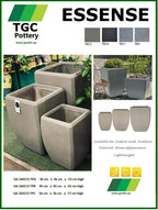 TGC Fibreclay Essense Planter - THE GARDEN CENTRE