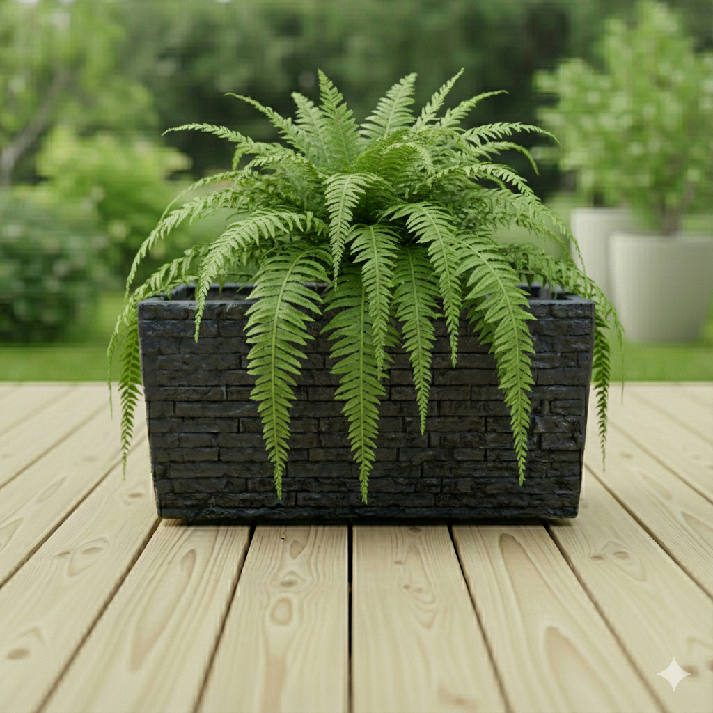 Dakota Rectangular Planter - THE GARDEN CENTRE