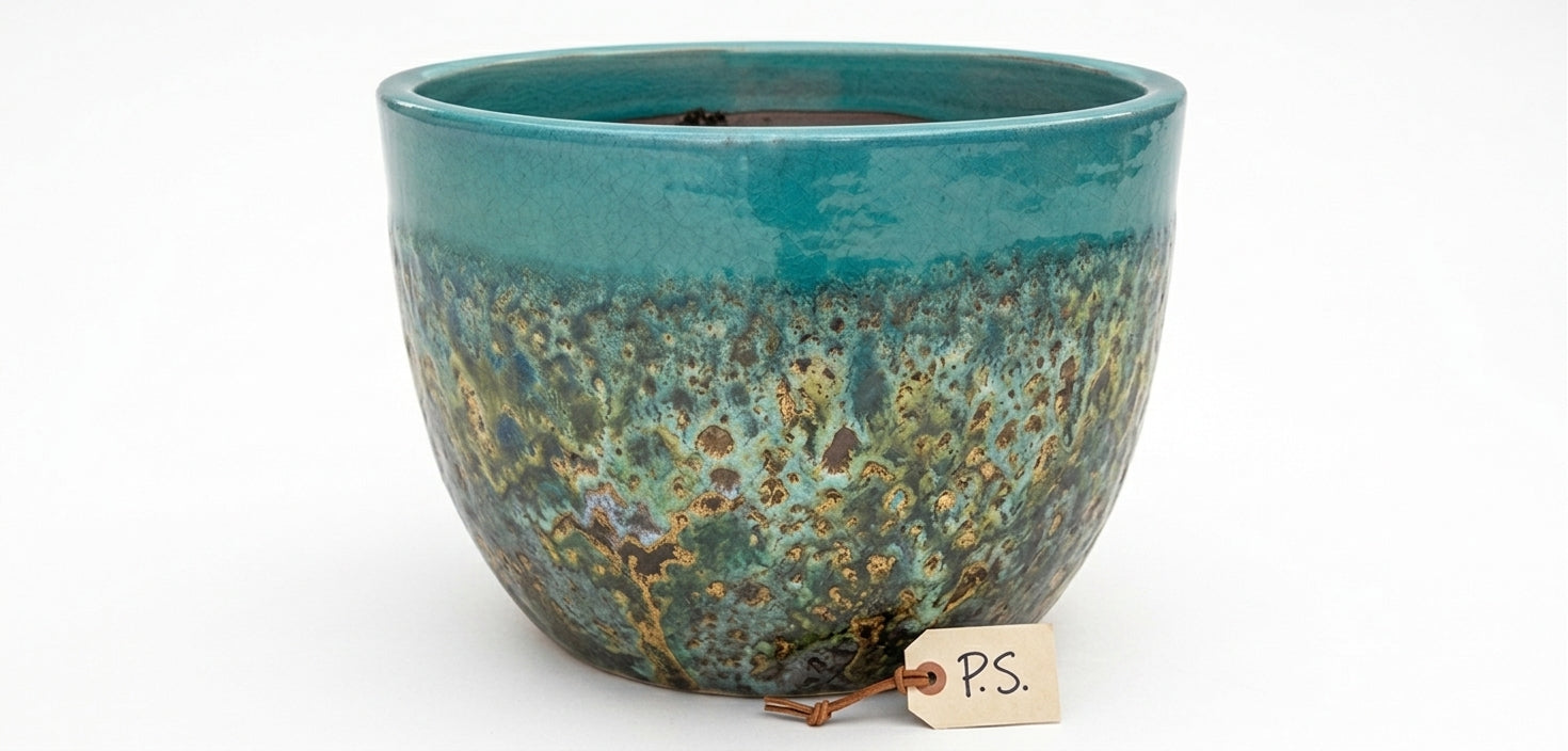Glazed Ceramic Planters-107549