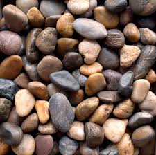 MIxed Polished Stone Pebbles 5-8cm-10kg - THE GARDEN CENTRE
