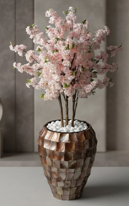 Silk Cherry Blossom Display