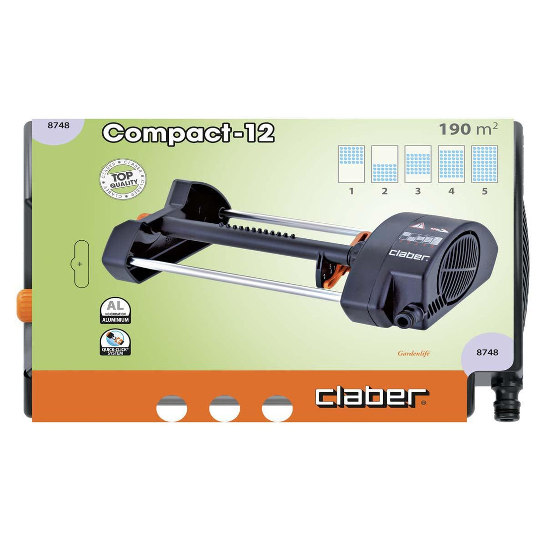 Compact 12 Acqua Sprinkler-8748 - THE GARDEN CENTRE