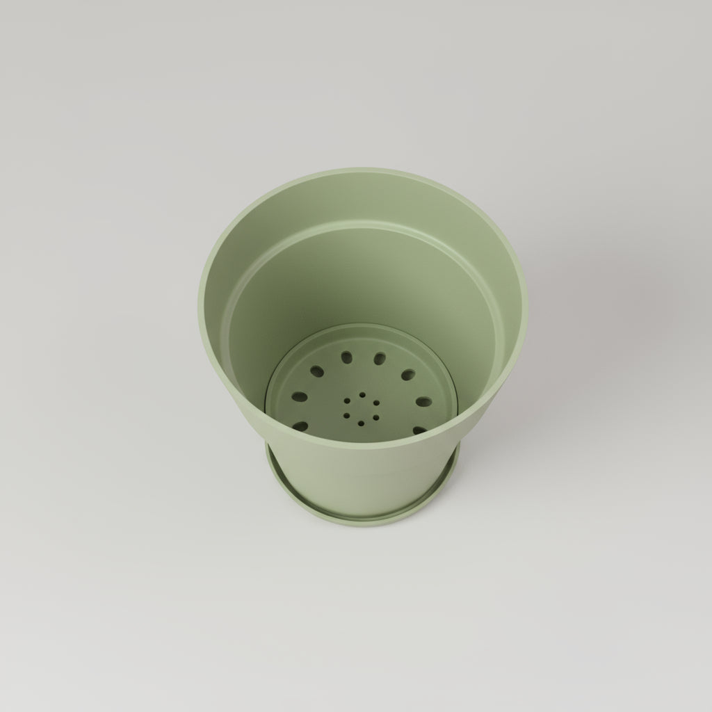 Artevasi Capri Orchid pot 12.5cm dia - THE GARDEN CENTRE