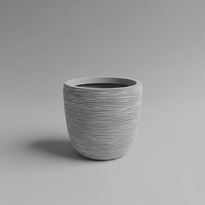 سرير KAP المضلع 35 سم × 35 سم - رمادي/بني