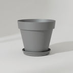 Capri pot with saucer - THE GARDEN CENTRE
