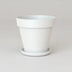 Capri pot with saucer - THE GARDEN CENTRE