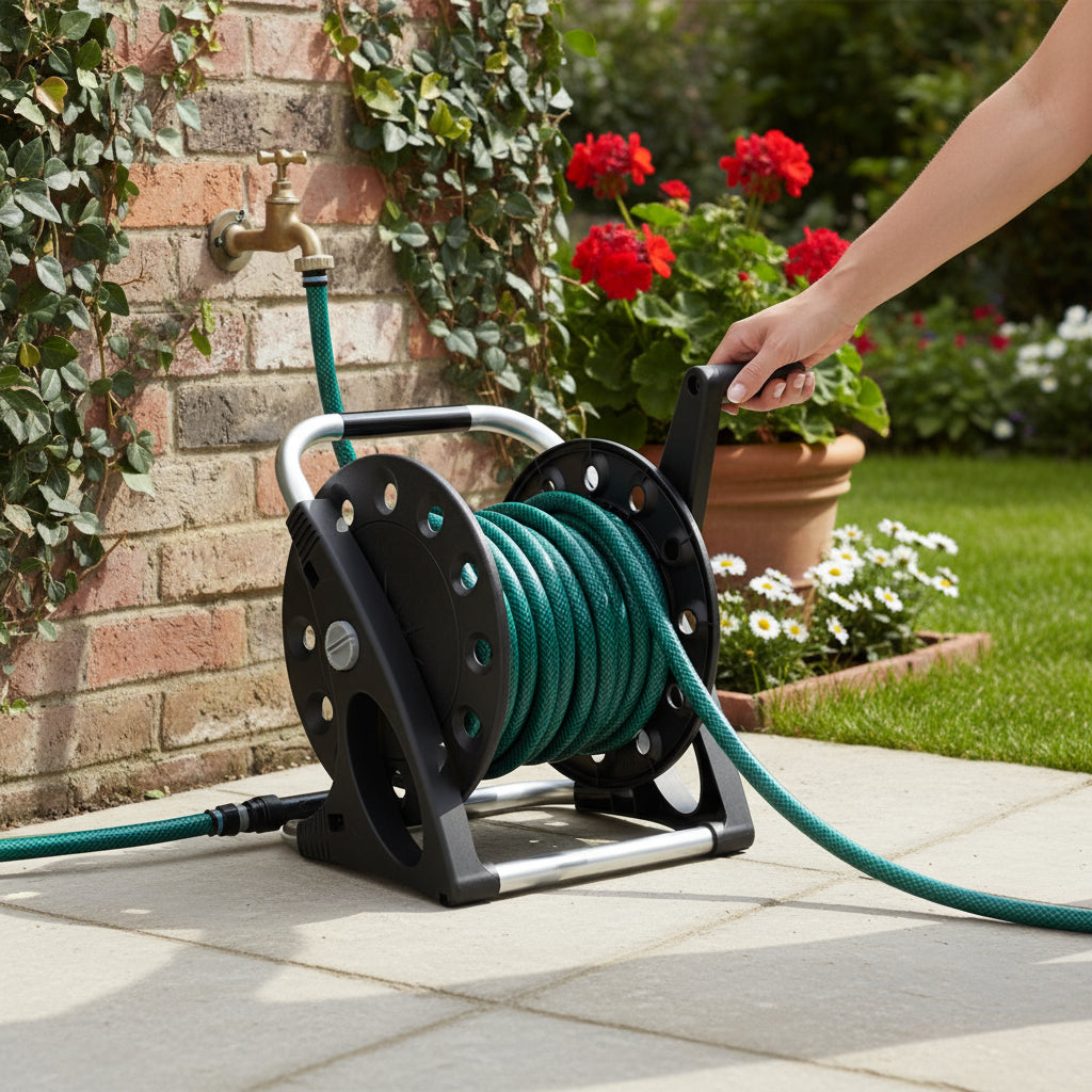 Aquapony Hose Reel-8887 - THE GARDEN CENTRE