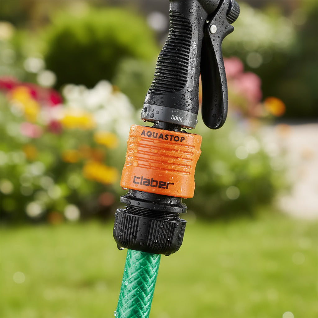 Automatic Coupling + Stop 1/2&quot;-8603 - THE GARDEN CENTRE