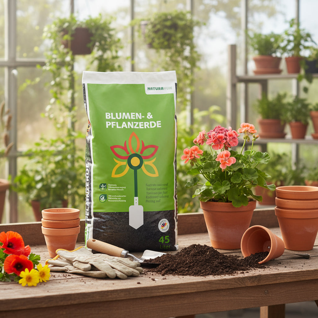 Naturahum Potting soil - THE GARDEN CENTRE