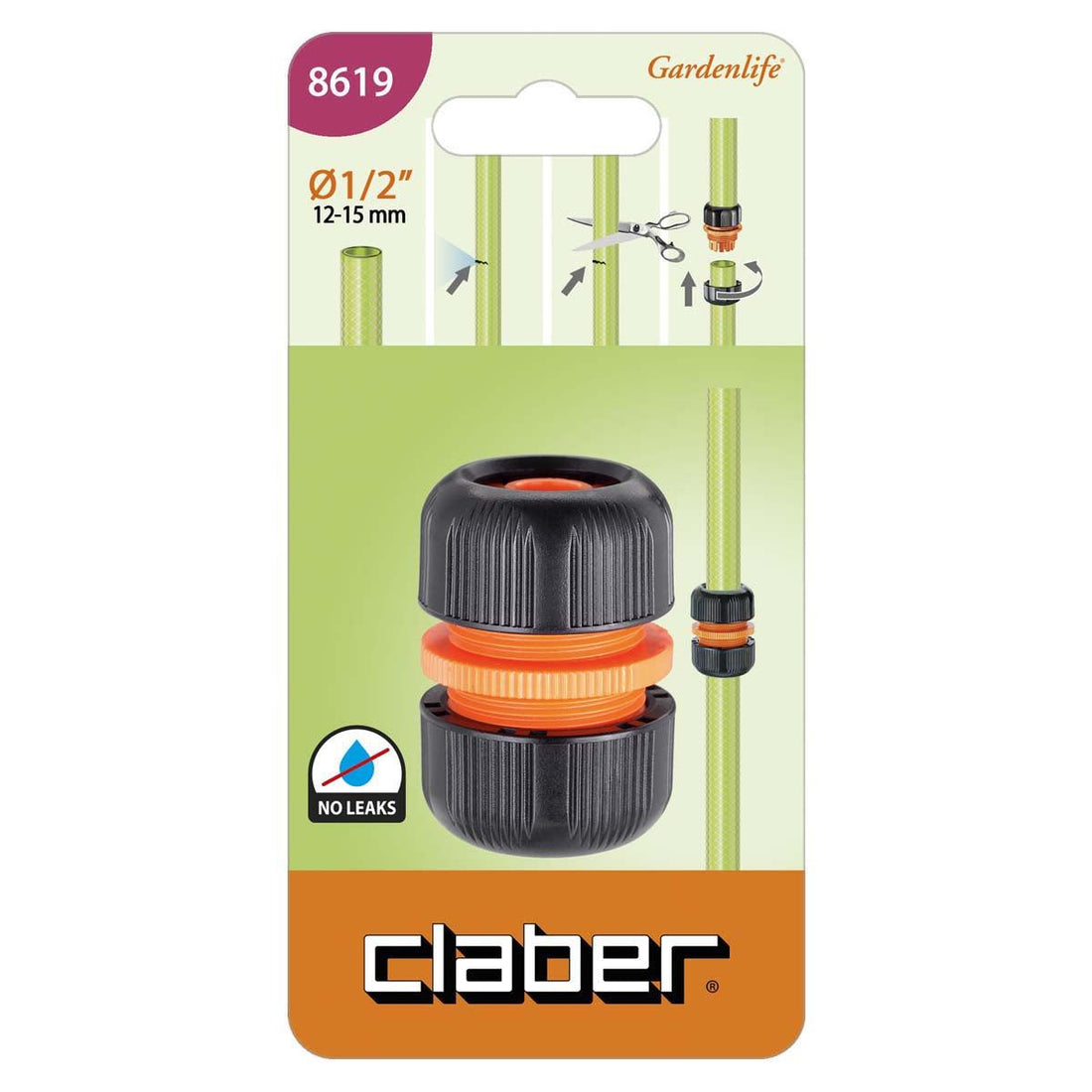 Hose Mender 1/2&quot;-8619 - THE GARDEN CENTRE