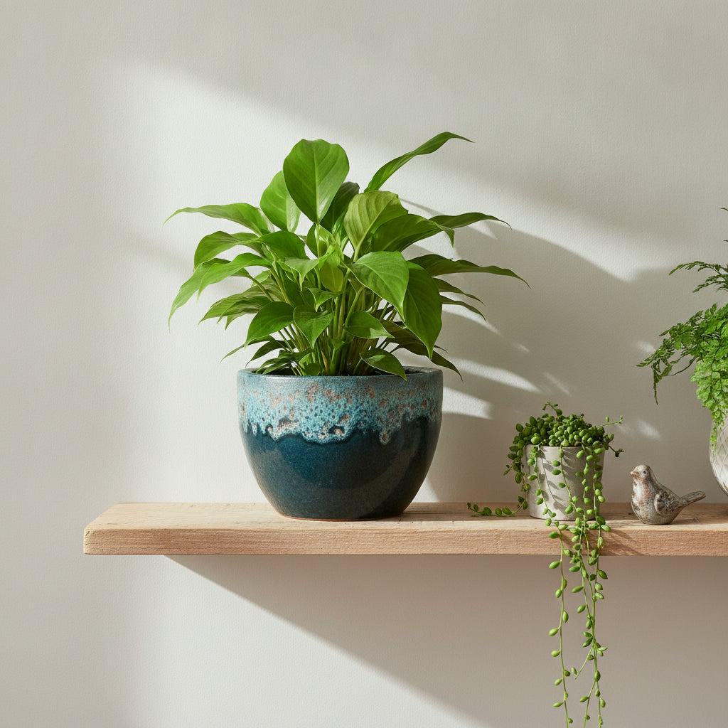 Glazed Ceramic Planters-281950 - THE GARDEN CENTRE