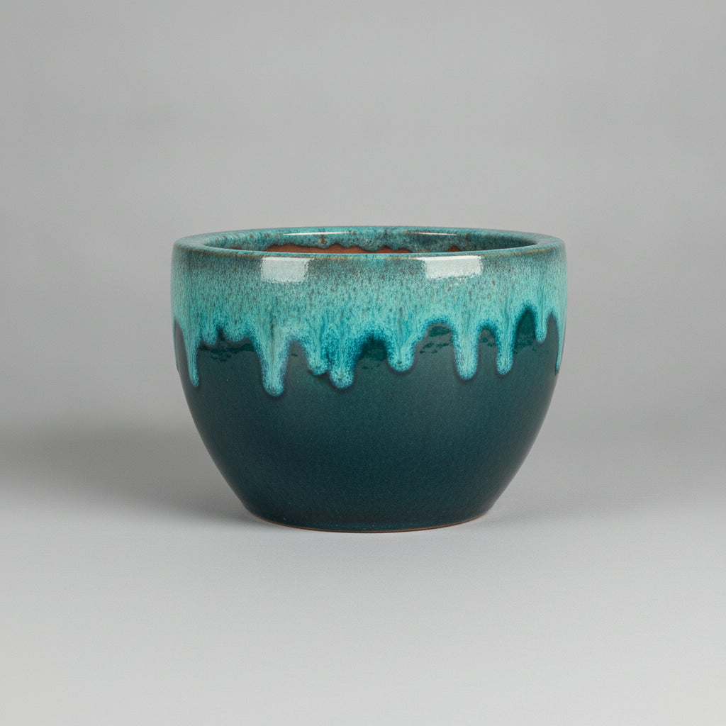 Glazed Ceramic Planters-281950 - THE GARDEN CENTRE