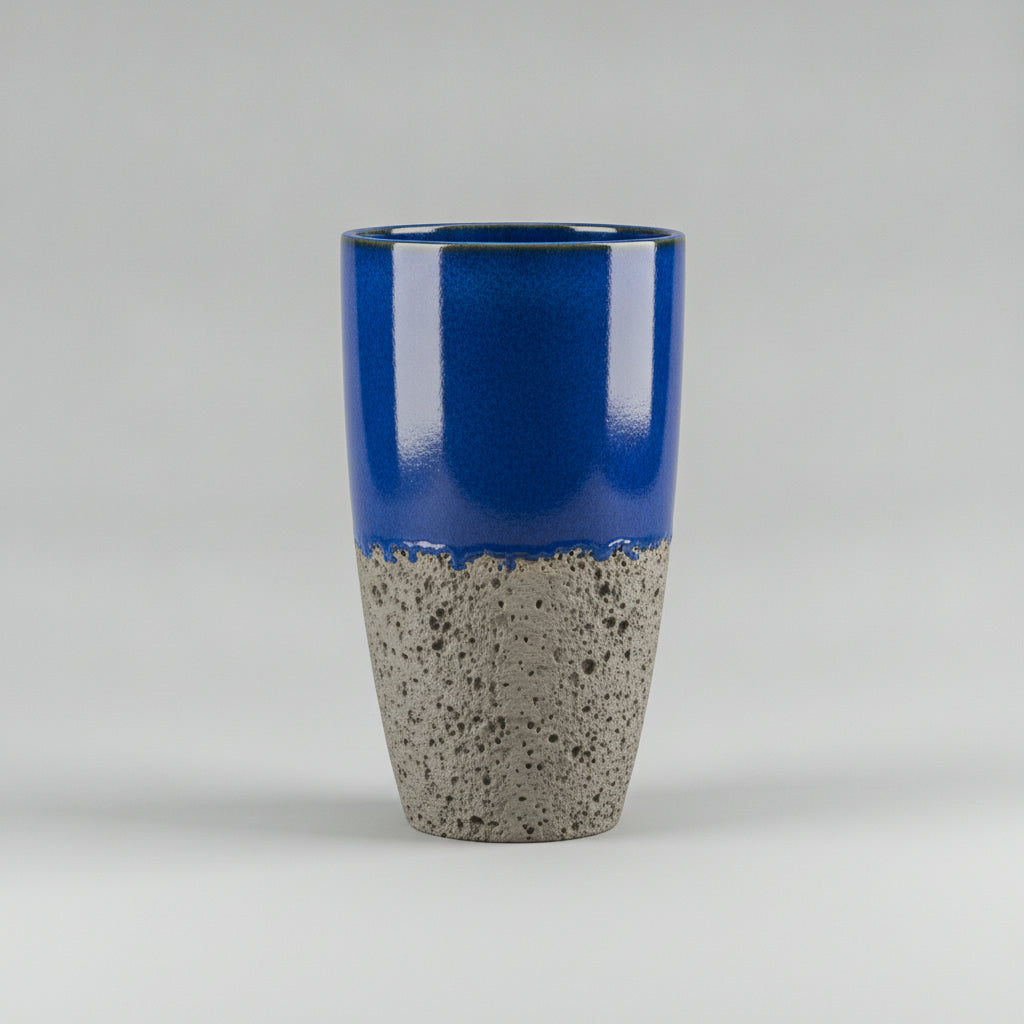 TGC Ceramic Tall Planter - 2811242 - THE GARDEN CENTRE
