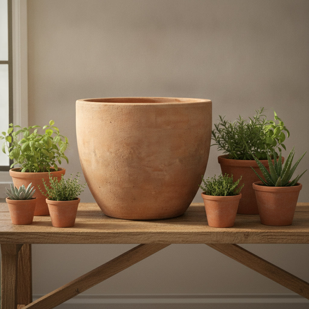 ANTIQUE  Terracotta  Planter-103448
