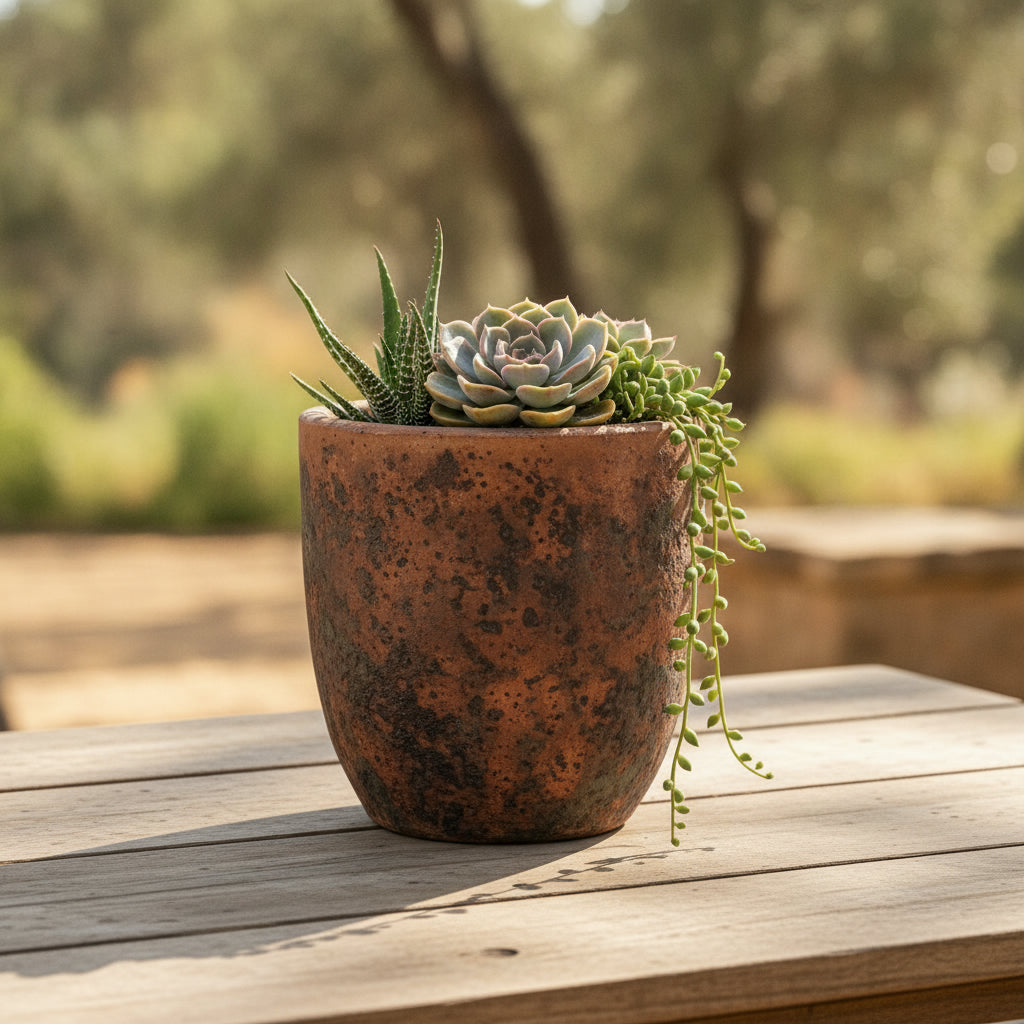 TGC Rustic Atlantic Planters-2811238 - THE GARDEN CENTRE