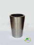 Stainless Steel Classic Conica Planter - Satin Finish - THE GARDEN CENTRE
