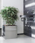 Stainless Steel Square Planters 40cm x 40cm - THE GARDEN CENTRE