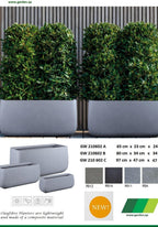 T Block Rectangular Planter - THE GARDEN CENTRE
